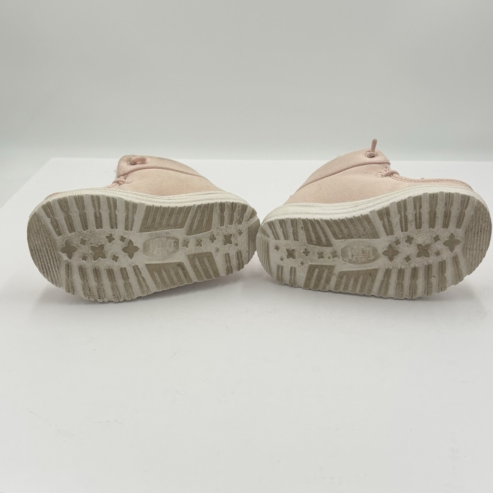 Hey Dude Lil Dude Cozy Pink Girls Slip-On Shoes Size US C4 Toddlers Sherpa Lined - Picture 6 of 12